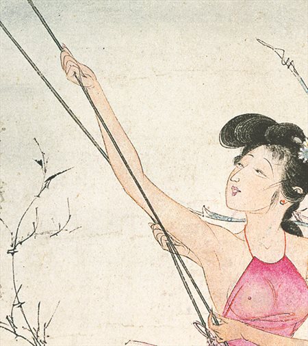 新绛-胡也佛的仕女画和最知名的金瓶梅秘戏图